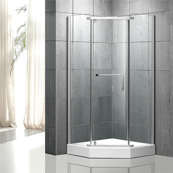 Frameless Quadrant Shower Enclosure